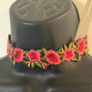 NEW Farm Rio Tropical Jungle choker necklace Anthropologie